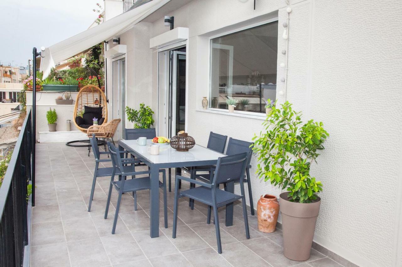 Appartement Cozy Penthouse With Stunning View To Acropolis! Athene